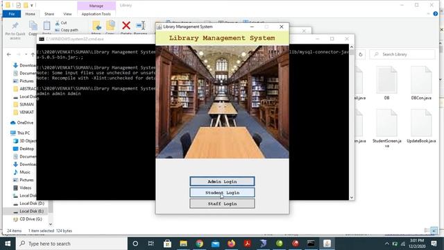 Library Management System Java Project Using AWT ,Swings And JDBC смотреть онлайн