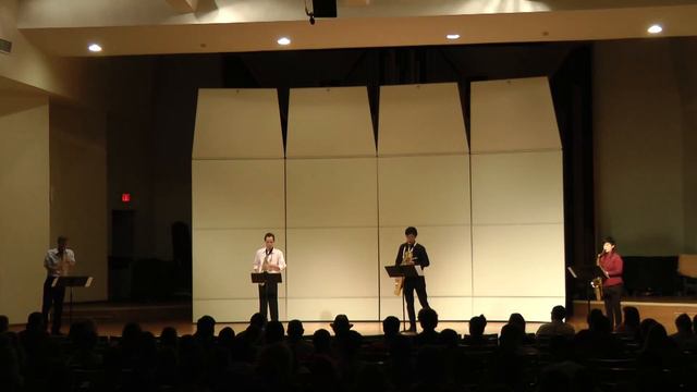 UNCSA Graduate Saxophone Quartet; Flocking (2012) by Nicholas Rich смотреть онлайн