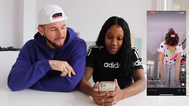 REACTING TO OUR 6 YEAR OLD DAUGHTER'S TIKTOKS *SHOCKING* смотреть онлайн