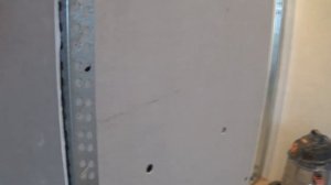 Как установить уголок на гипсокартон углом больше 90 градусов