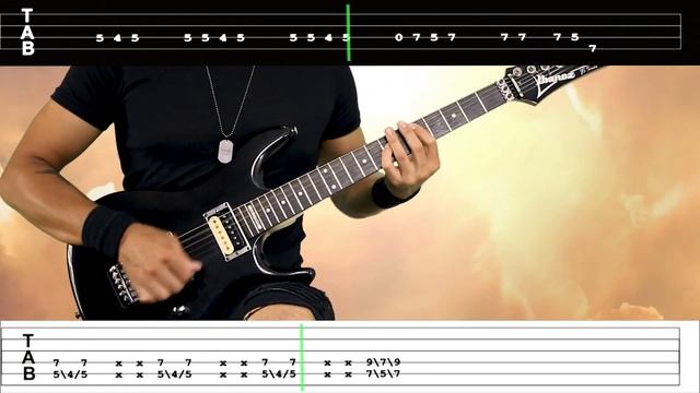 Iron Maiden - Flight Of Icarus | Guitar/Bass Lesson смотреть онлайн