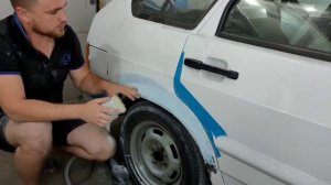 Как правильно шпаклевать арки 2114 не имея опыта своими руками подготовка под грунт