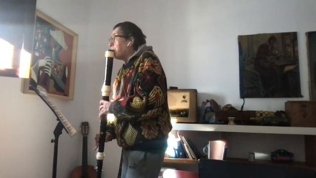 B. Marcello, Sonata X, 4, Allegro, for bass recorder and bc смотреть онлайн