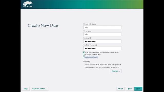 OPENSUSE 13.2 Installation смотреть онлайн