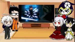 Реак персонажей Overlord на Алукарда