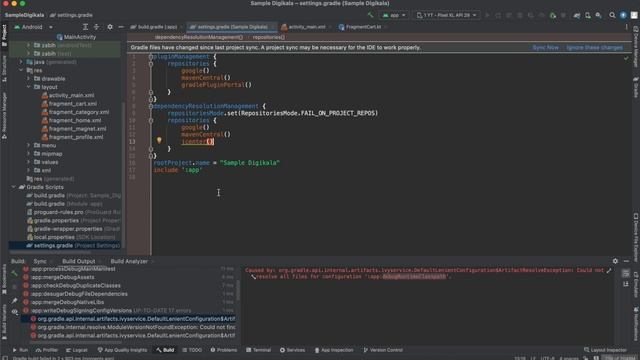 How to fix Android Studio error - app:debugRuntimeClasspath смотреть онлайн