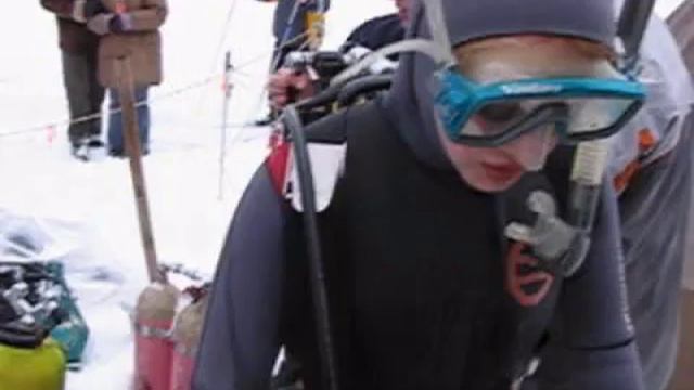 Подледный дайв.Казань.Under-Ice diving.Kazan city смотреть онлайн