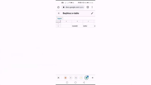 HUAWEİ TELEFONLARDA ÇEVRİMİÇİ EXCEL NASIL KULLANILIR? смотреть онлайн