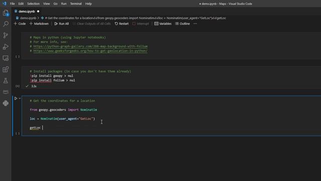 Python maps demo смотреть онлайн