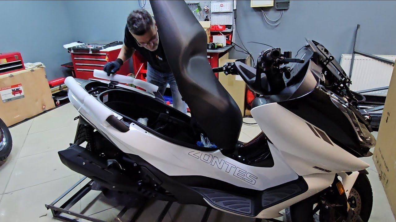 Скутер ZONTES ZT 350 - E. А была ли Сборка?! смотреть онлайн