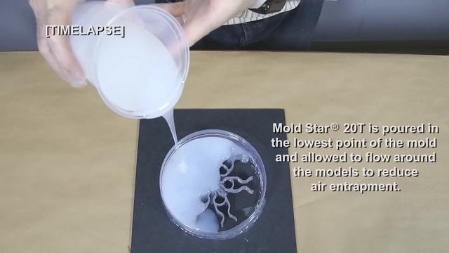 How to Make a Silicone Mold of 3D Printed PLA featuring Mold Star 20T Silicone смотреть онлайн