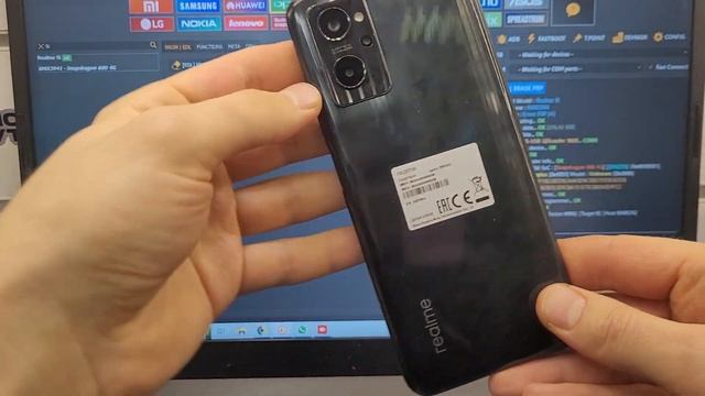 Realme 9i RMX3491 Сброс Аккаунта Гугл. Программа Unlocktool. FRP Realme 9i. Удалённая разблокировка