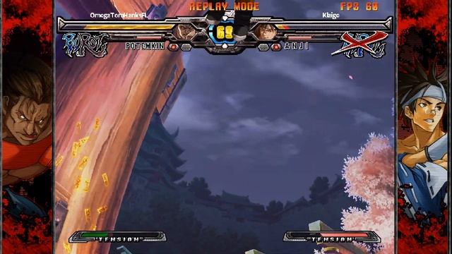 Guilty Gear AC+R Matches: Klaige (Anji Mito) vs OmegaTomHanks (Potemkin) смотреть онлайн