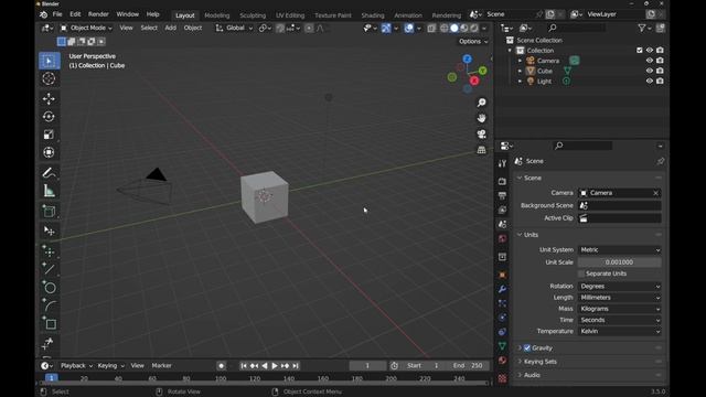 Learn CAD Sketcher | 2 | Set up millimetre (mm) scale | Blender Beginners Tutorial for 3D Printing смотреть онлайн