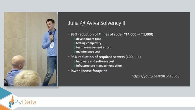 First steps with Julia for numerical computing - Bogumił Kamiński смотреть онлайн