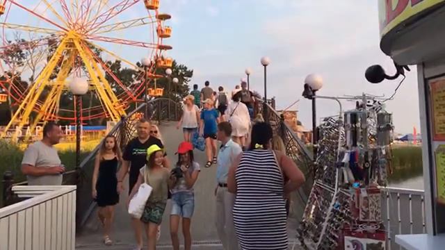 Вечернее Дивноморское 24 июля 2019г. ПОГОДА ПЛЯЖИ НАБЕРЕЖНАЯ смотреть онлайн