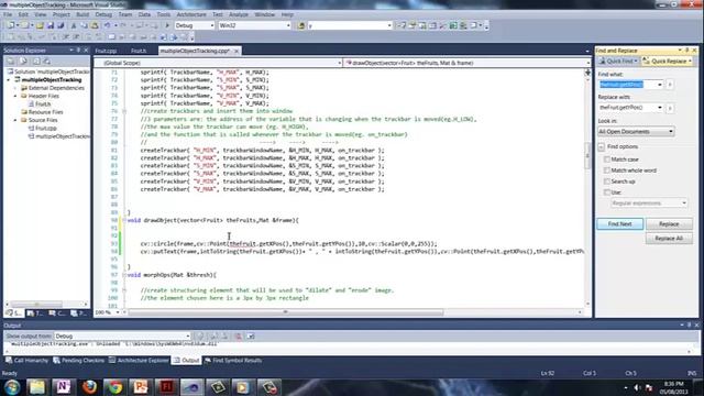 OpenCV Tutorial: Multiple Object Tracking in Real Time (2/3) смотреть онлайн