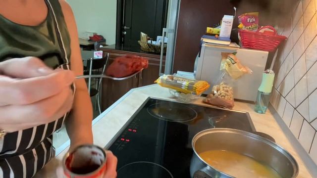 Гороховый суп с мясом ??????делайте лёгкий супчик и полезный!