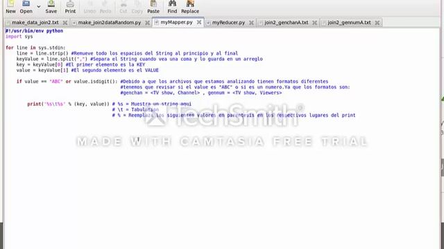 MapReduce Hadoop File System Python смотреть онлайн