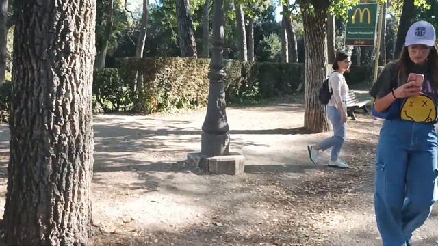VILLA BORGHESE PARK ROME, ITALY смотреть онлайн