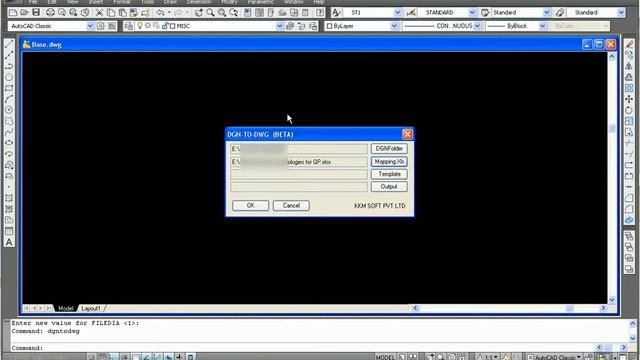 DGN TO DWG Translator смотреть онлайн
