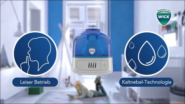 WUL505 kompakter Luftbefeuchter смотреть онлайн