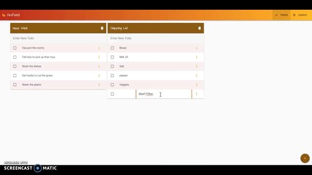 FirePencil Todo App Demonstration смотреть онлайн
