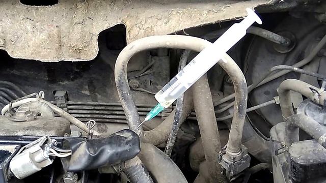 Инъекция раскоксовки в патрубок вентиляции картера смотреть онлайн