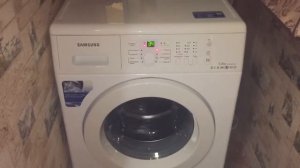 Шум при отжиме стиральной машины Samsung