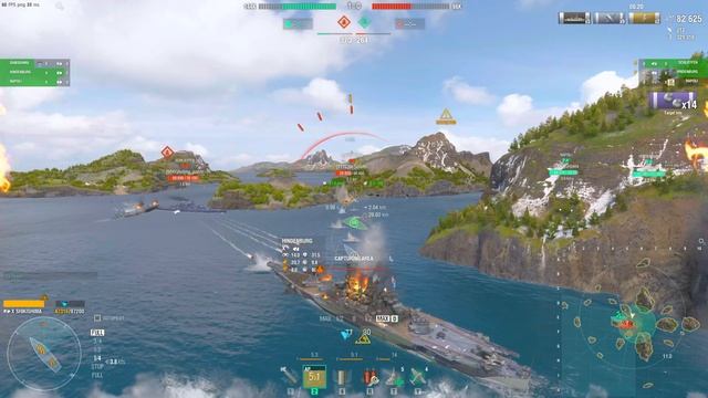 World of Warships - SHIKISHIMA YOLO! #1109 | brawl 3vs3 | 4K HDR PQ 60 FPS| tier X смотреть онлайн