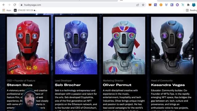 Huxley Saga - The Best NFT Project In The Metaverse!!!