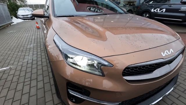 New Kia XCEED MY2022 | Machined Bronze | new color | walk around | 4K смотреть онлайн