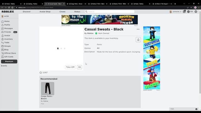 Roblox Layered Clothing (Pants & T-Shirts) смотреть онлайн