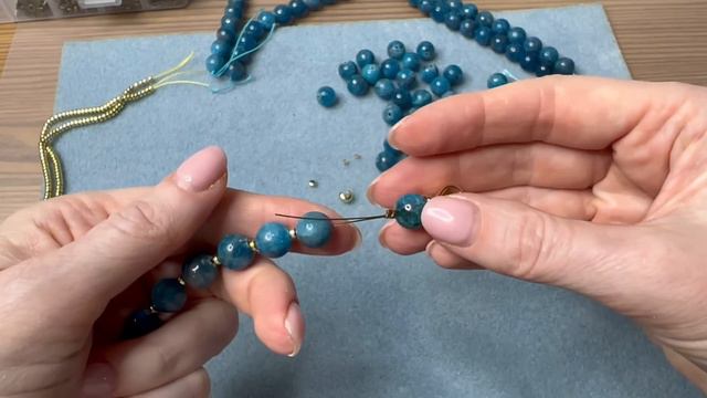 Как прикрепить замок к бусам. смотреть онлайн