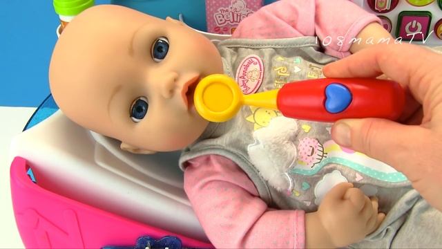 БЕБИ АНАБЕЛЬ НЕ ХОЧЕТ ЕХАТЬ К ВРАЧУ Мультики Как Мама Куклы Беби Бон Пупсики 108мама тв смотреть онлайн
