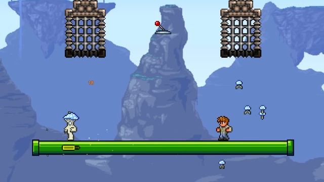 Terraria but the NPCs battle to the death смотреть онлайн