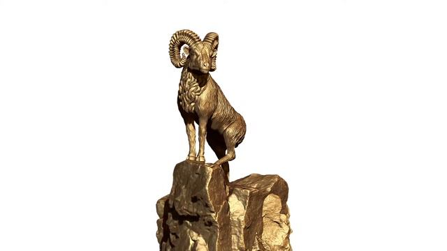 Mouflon 3D model смотреть онлайн
