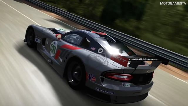 Forza Motorsport 4 - 2013 Viper #91 SRT GTS-R at Circuit de la Sarthe смотреть онлайн