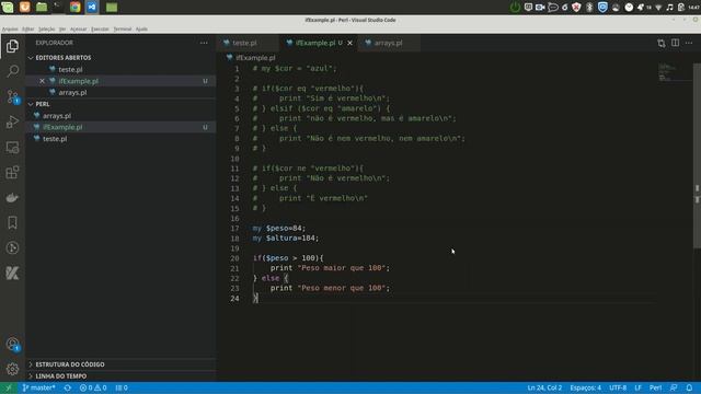 LigeroSmart DEV - Introdução ao Perl - Condicionais com IF e Else смотреть онлайн