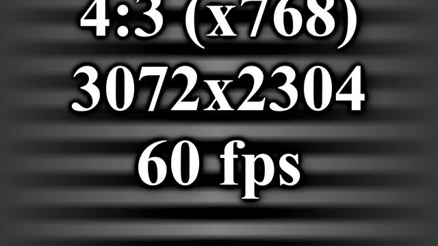 Нестандартное разрешение: Тест 4:3 Full HD смотреть онлайн