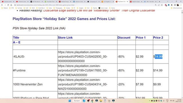 PlayStation Store Sale💠Holiday Sale 2022 - Now Until Jan 7, 2023 смотреть онлайн
