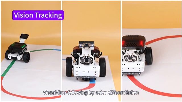 Hiwonder AiNova Intelligent Vision Robot Car Graphical Python/ Scratch Program смотреть онлайн