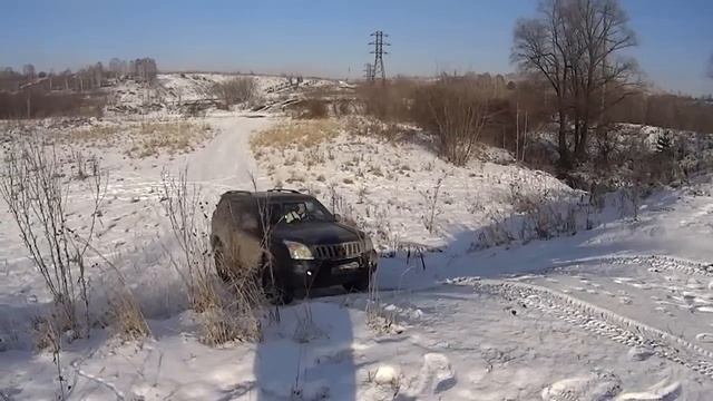 Прадо 120 зимой на горке 2 смотреть онлайн
