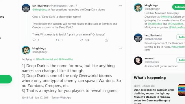 Minecraft News (Warden + Deep dark and more) смотреть онлайн