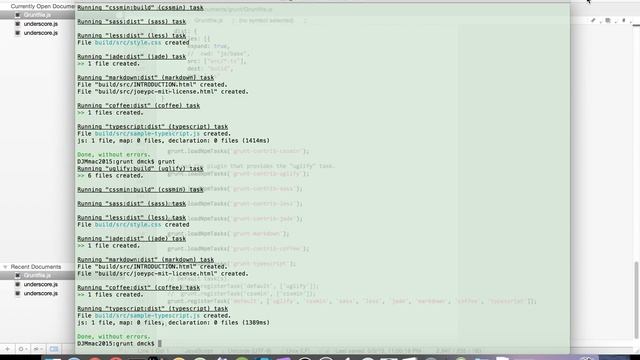 Grunt - a default task [screencast #1] смотреть онлайн