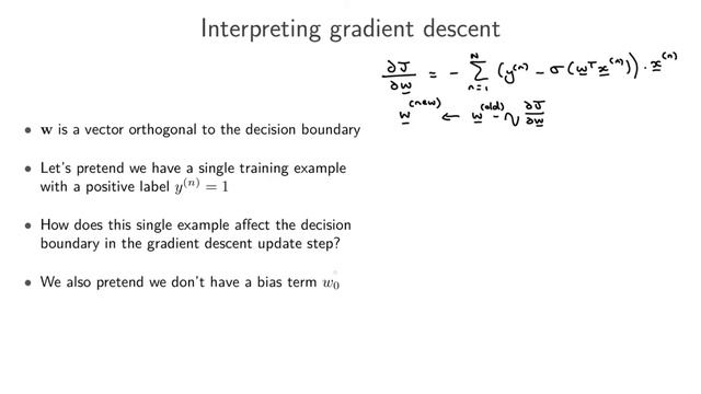Logistic regression 3: The decision boundary and weight vector смотреть онлайн