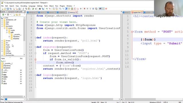 Python Basics Tutorial How To Handle Django Registration Form Data смотреть онлайн