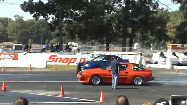 Mitsubishi Conquest Starion Starquest turbo burnout and launch смотреть онлайн