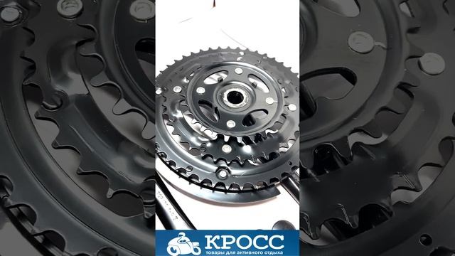 Шатуны вело 170мм, 28/38/48 зуба, стальные Система шатунов под квадрат, под цепь 1/2"х3/32" смотреть онлайн