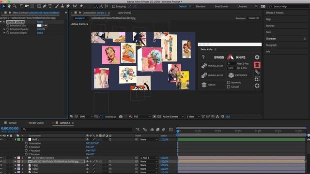 Swiss Knife Script for After Effects смотреть онлайн
